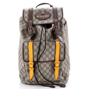 Gucci Courrier Soft Backpack Gg Coated #252880G16B